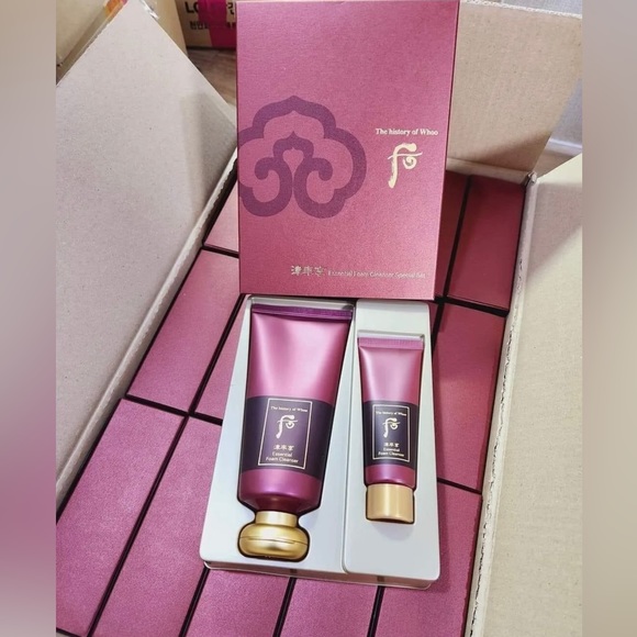 The History Of Whoo Jinyulhyang Essential Foam Cleanser - Set 180 Ml + 40 Ml, Neuf